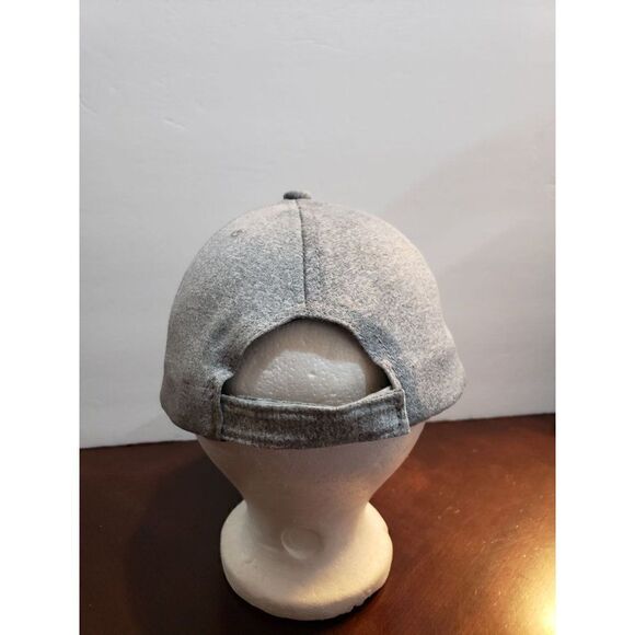 Men's Jamaica Cap Embroidered 3D Soft Grey Black Adjustable Baseball Cap - Picture 5 of 6